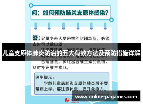 儿童支原体肺炎防治的五大有效方法及预防措施详解